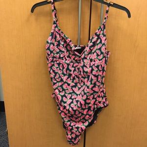 J Crew Watermelon One Piece Swimsuit XL